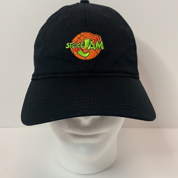 Space jam black ball cap one size fit most - Picture 1 of 10